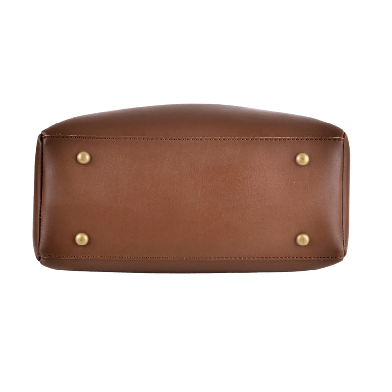 Bagoras Brown Mini Handbag