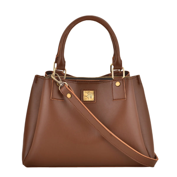 Bagoras Brown Mini Handbag
